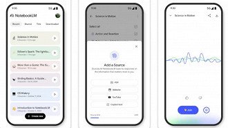 O NotebookLM chega como uma das grandes apostas da Google em IA generativa. Imagem: Reprodução