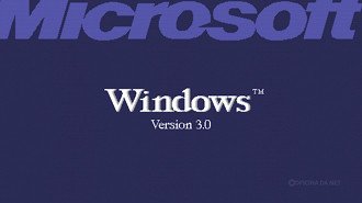 Windows 3.0 foi lançado em 1990